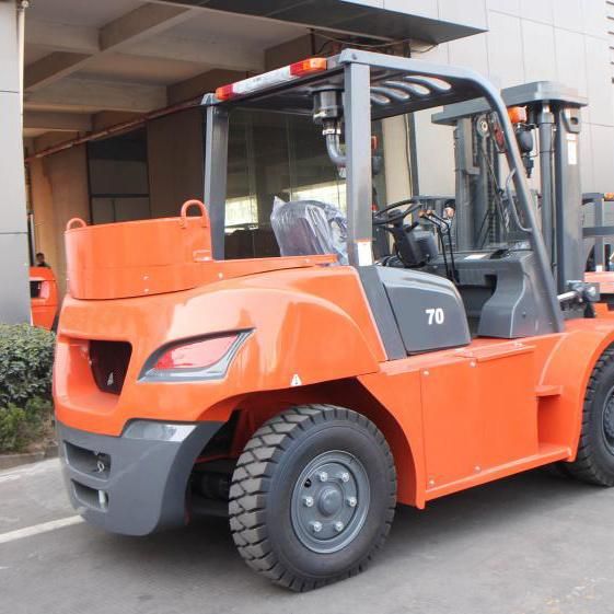 4 T Diesel Forklift Truck Automatic Transmission 3000mm-6000mm