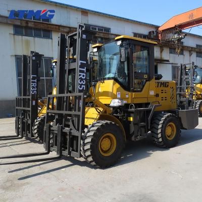 4X4 Forklift off-Road 4WD Forklift 3.5 Ton 3 Ton Terrain Forklift