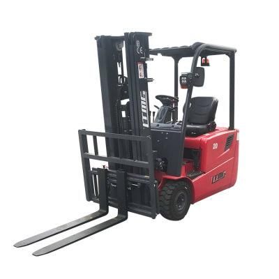 Mini Forklift Electric Brand 1 Ton 1.5 Ton 1.6 Ton 2 Ton Lead Acid Electric Forklift Price with Three Wheels