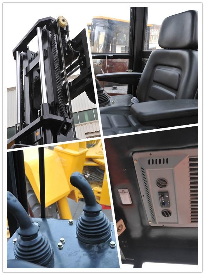 Ltmg 5ton Diesel Forklift with Optional 3-Stage Full-Free Mast