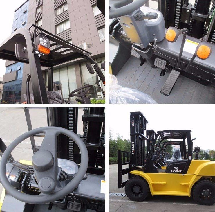 Carretilla Elevadora Chinese 7 Ton Diesel Hydraulic Forklift