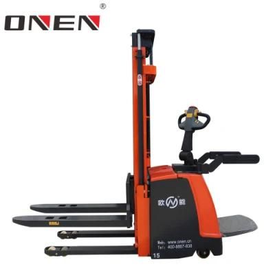 Hand Truck Jiangmen Telehandler Cdd-a Warehouse Walking Electric Pallet Forklift