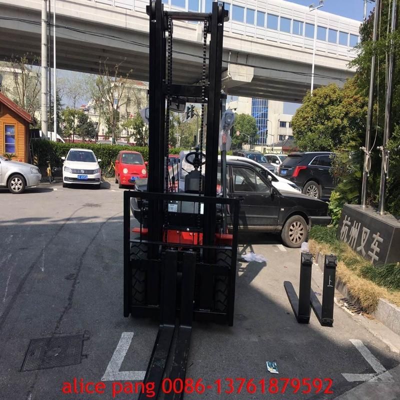 Hangzhou Fd30 3ton Electric Diesel Forklift Cheap Price for Sale