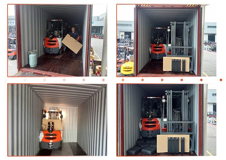 Hot Tder 1.5-10 Ton LPG Gasoline/LPG Dual Fuel 5ton Propane Gas Forklift Fg15, Fg25, Fg30, Fg35, Fg40, Fg50, Fg60, Fg70, Fg80