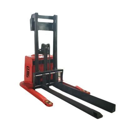 Electric 1500kg Ltmg China Fork Lift Pallet Jack Stacker Agv Forklift Price