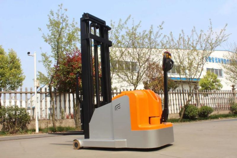 900kg 1000 Kg Counterbalanced Electric Pallet Stacker 3000mm 3m Walking Type Battery Stacker