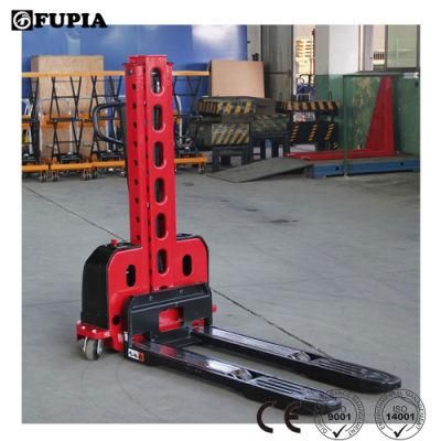 High Quality Self Loading 1 Ton Portable Electric Forklift Stacker