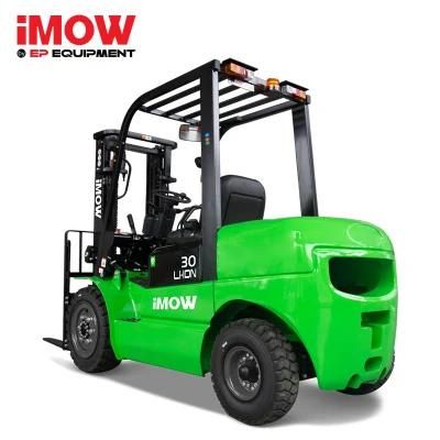 Cost-Effective 3000kg Electric Forklift Truck with AC Motor and Solid Tire