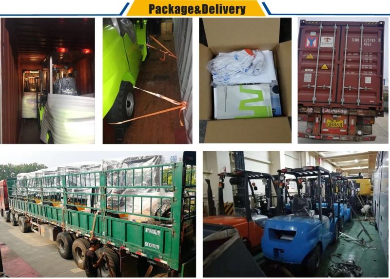 Warehouse Lifting equipment 1.8ton Lithium Battery Forklift for Food Factory