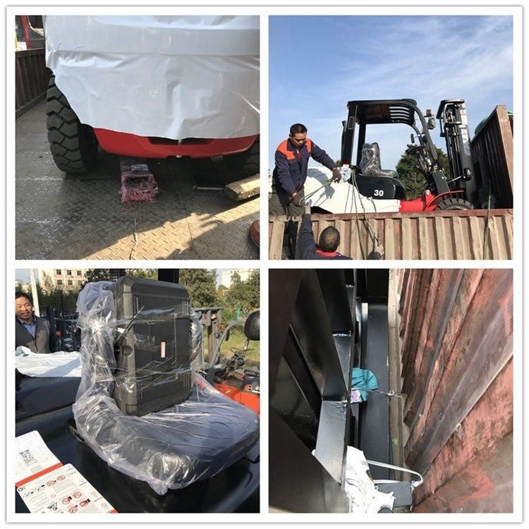 Ltmg New Price of Forklift 2.5 Tton 4.5 Ton 8 T 8 Ton Diesel Forklift with White Environmental Protection Solid Tire