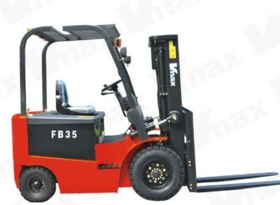 Full Free Mast Electric Forklift Reach Truck with Battery Charger for Sale, with 7m