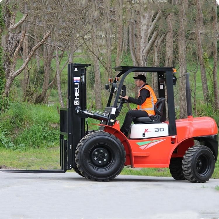 Heli Hydraulic Forklift Tractor 3tons Cpcd30 Forklift Truck