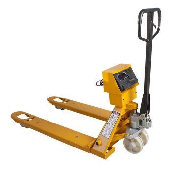 3 Ton Hand Hydraulic Pallet Jack 2t Hand Pallet Truck Factory with Scale