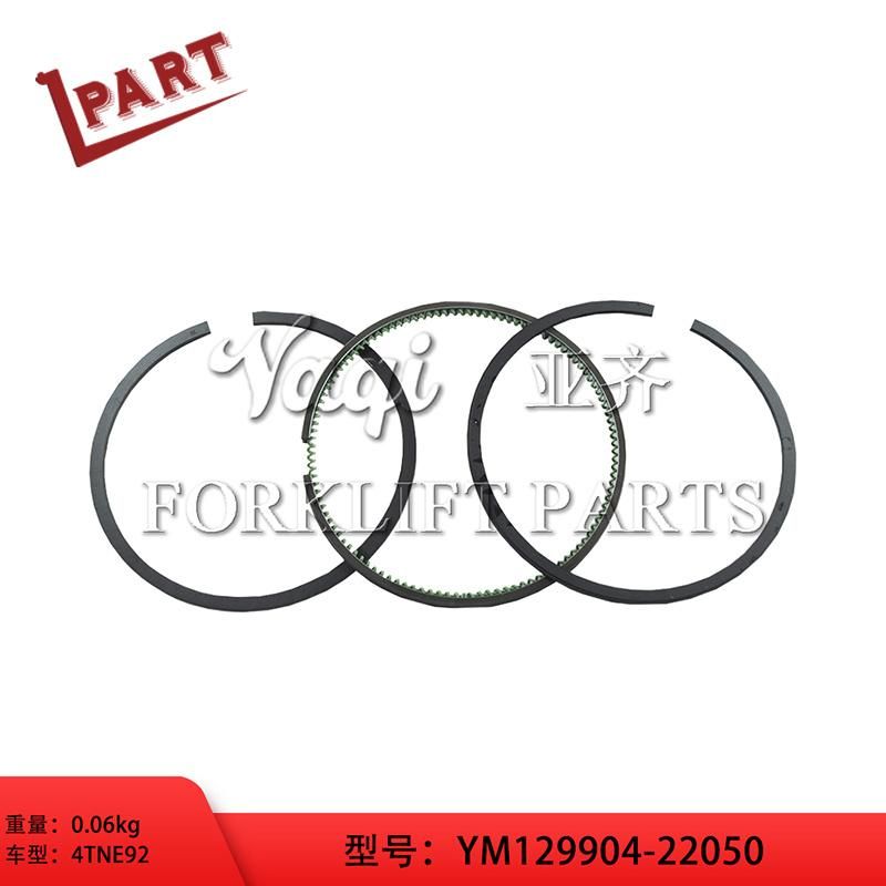 Forklift Spare Parts 4tne92 Piston Ring Ym129904-22050