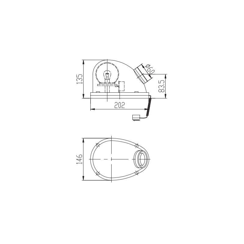 Forklift Parts Forklift Lamp Bfp18043