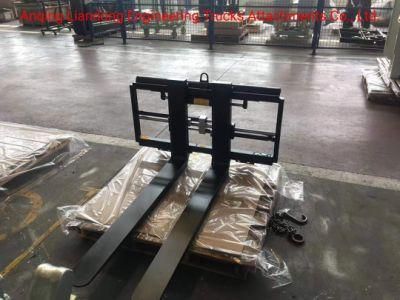 Forklift Attachment Fork Positioner for Telehandlers and Forklifts