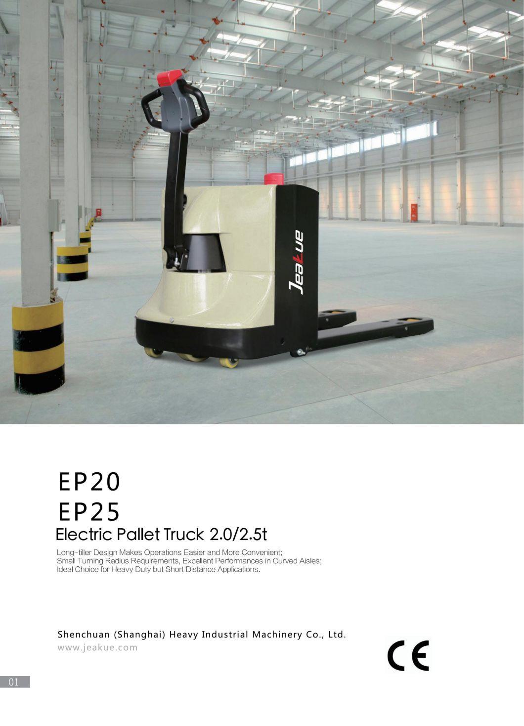 Walking Full Electric Pallet Truck 2.5 Ton Electric Pallet Truck