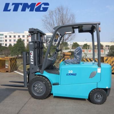 Ltmg Battery Drive Forklift 3ton 3.5ton Electric Forklift with Battery Charger