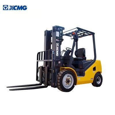 XCMG Japanese Engine Xcb-D30 Diesel 3t 3 Ton Manual Forkloifter Forklift Axle Small Stand up Fork Truck