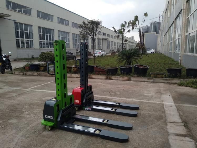 Ltmg 0.5 Ton Self Loading Stacker 500kg Electric Forklift with DC Motor Controller