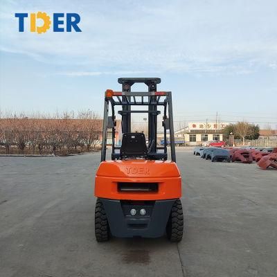 Hot Sale 500mm Tder China Station Warehouse 3 Ton Forklift Diesel Fd30