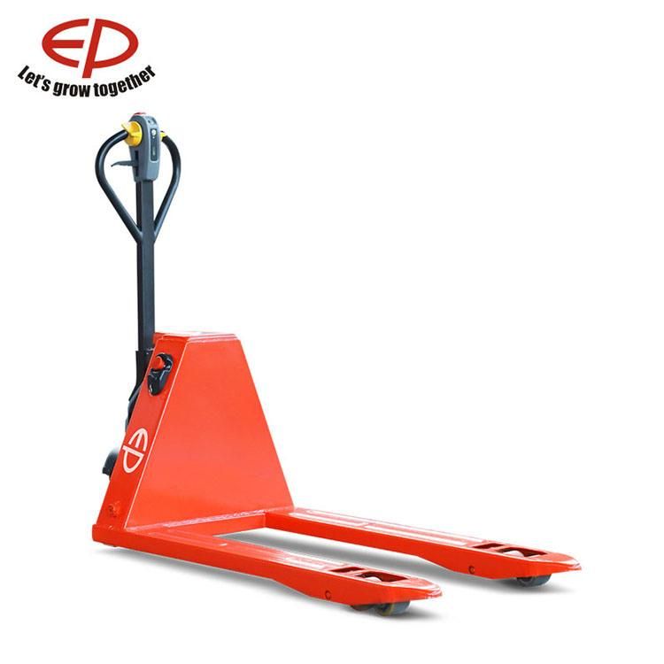 Full Electric Pallet Truck Lithium Power Pallet Jack 1500kg Capacity