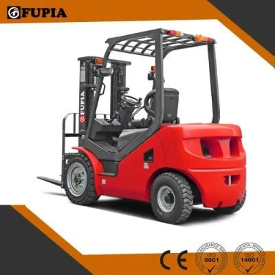 Cheap 3.5 Ton Diesel Forklift Fd35t Engine Powered Fork Lift Trucks with Isuzu Engine