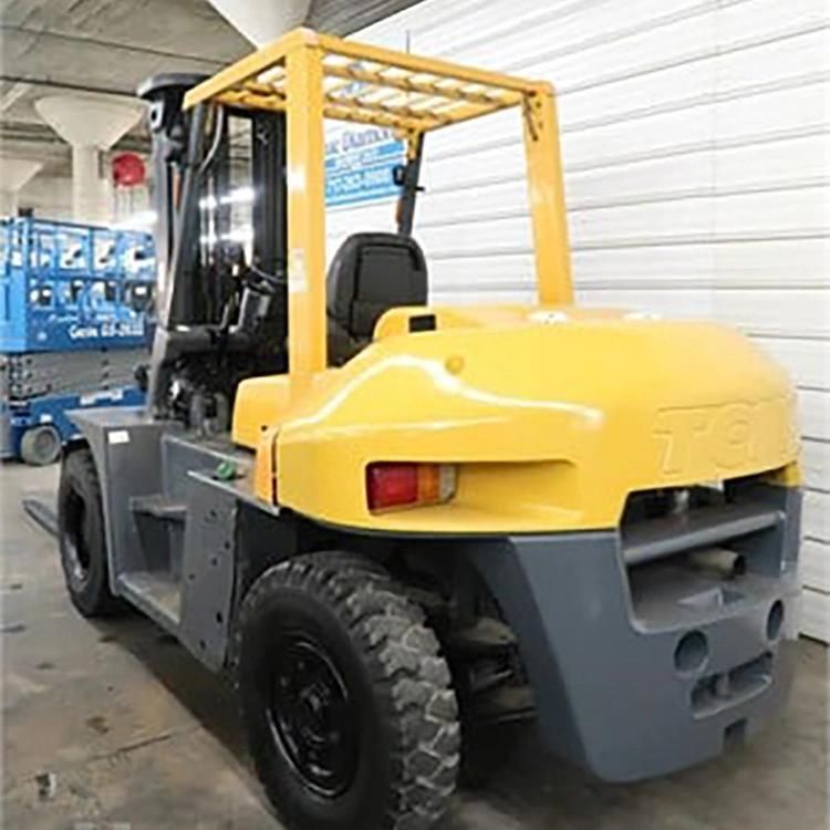 Used Japanese Tcm 7ton Forklift Good Performance Japanese Isuzu Engine Diesel Second Hand Forklift on Sale