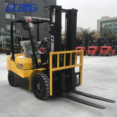 Ltmg 2tn 2.5tn 3tn Diesel Forklift 2000 Kg 2500 Kg Forklift with 3.5 Meter 4 Meter 5 Meter Lift Height