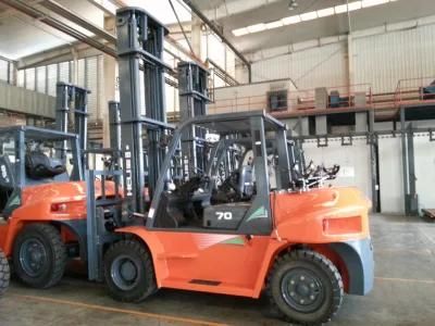 Small Diesel Forklift 3.5 Ton Cpcd35 Self Lifting Forklift