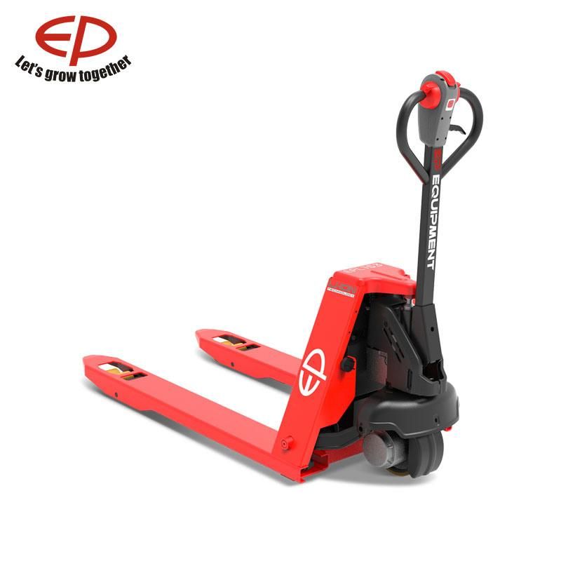 China Factory 1.5 Ton Lithium Battery Powered Full Electric Compact Pedestrian Pallet Truck Forklift Hand Pallet Truck Killer