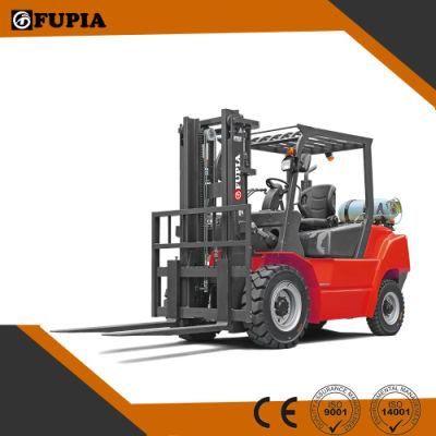 China Factory Sale Telescopic Forklift Forks Forklift LPG 4 Ton Truck Price with USA GM Engine
