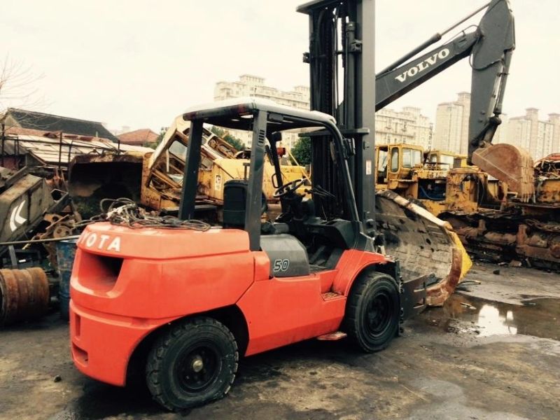 Used 3t Toyota Forklift 5 Ton Toyota Forklift Used Toyota Forklift 50