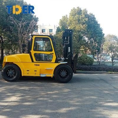 Engine Tder China 10ton Lift Trucks 10 Ton for Sale Diesel Forklift Hot