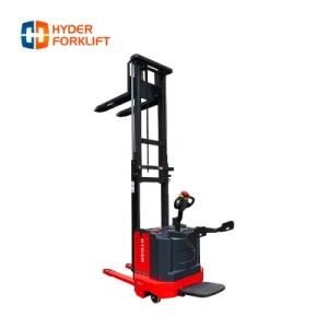 Stand-on Model Electric Forklift Machine Forklift Stacker for Warehouse Using