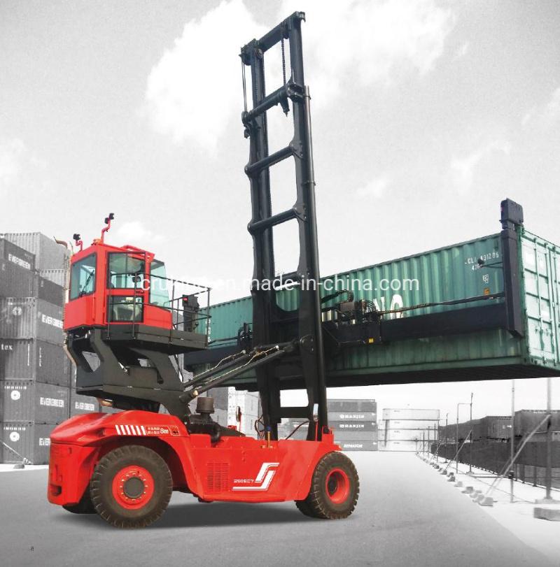 Heli 10ton Forklift Cpcd250ec Empty Container Stacker with Famous Engine