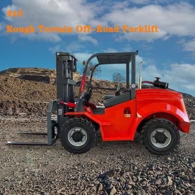 Chinese Suppliers Diesel Fd40 Forklift with Spare Parts for Sale