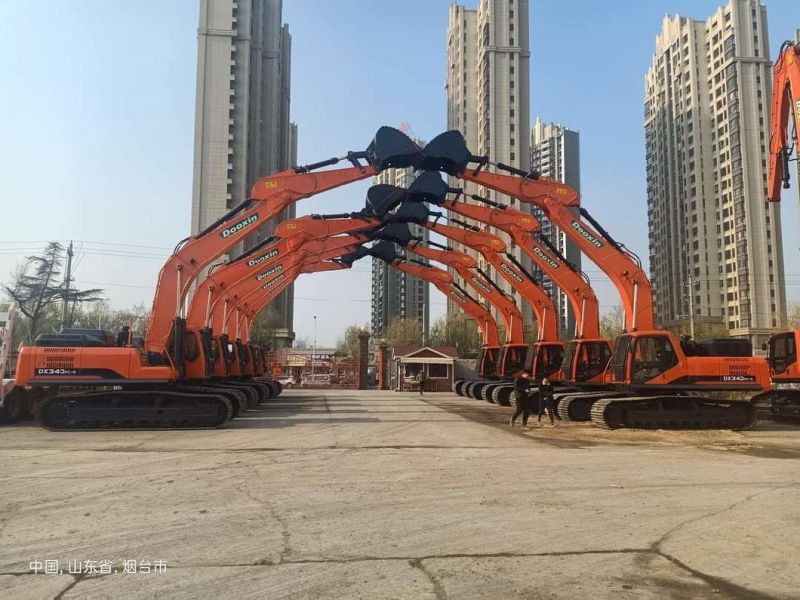 Brand New Excavator Machinery Dx550 Excavator for Frozen Land