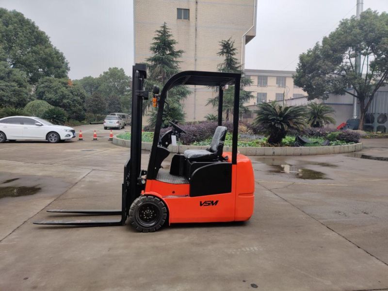 1-1.5ton 3 Wheel Electric Forklift for Narrow Aisle Warehouse