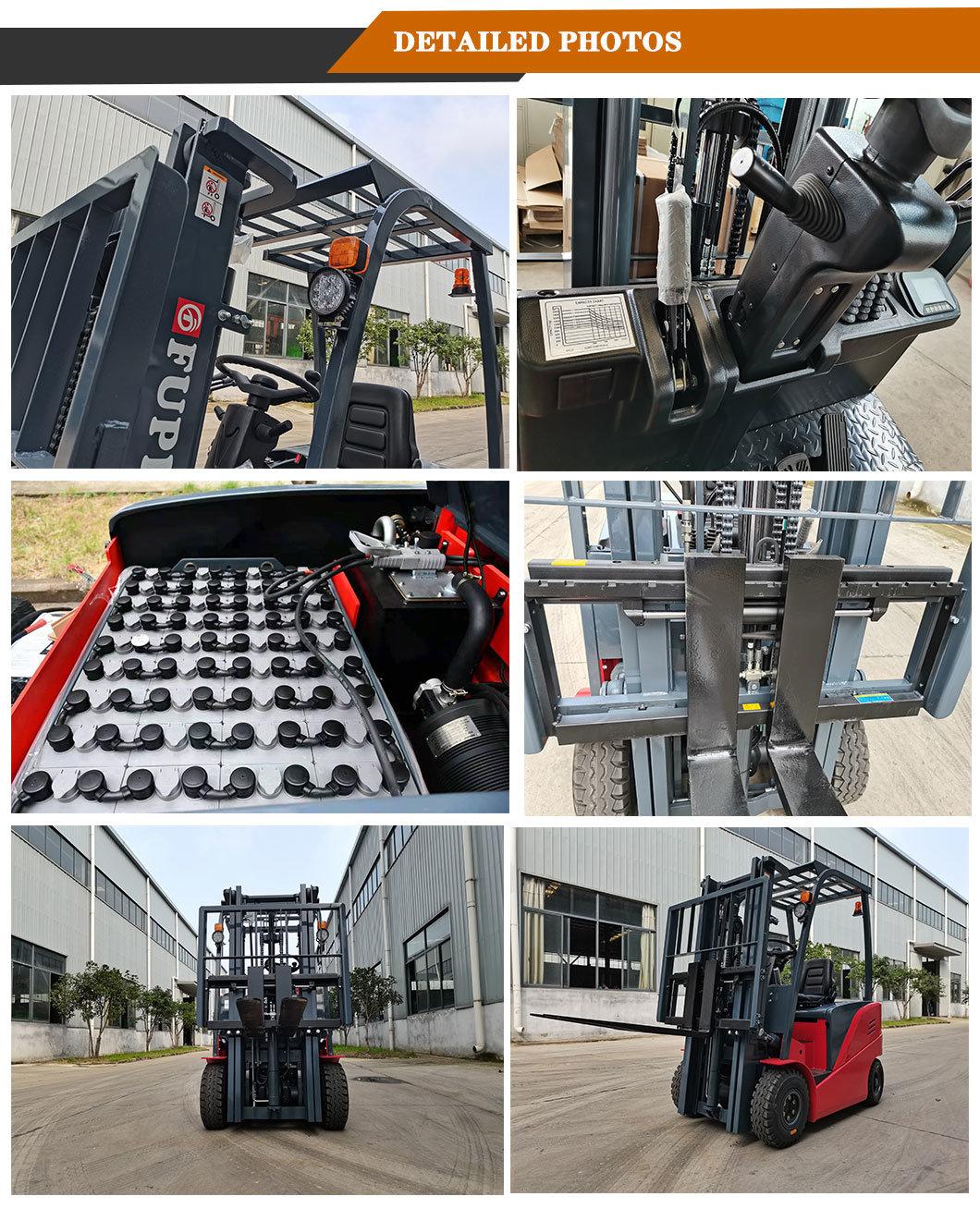 Battery Powered Loaders 1.5-5 Ton Brand Forklift Self Lifting Electric Forklift Trucks for Sale
