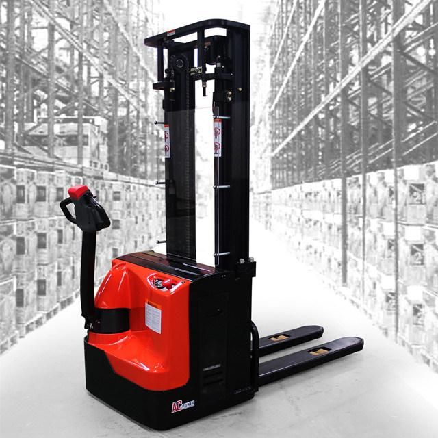 1.6t Operation Easy and Convenient Heavy Duty Electric Stacker