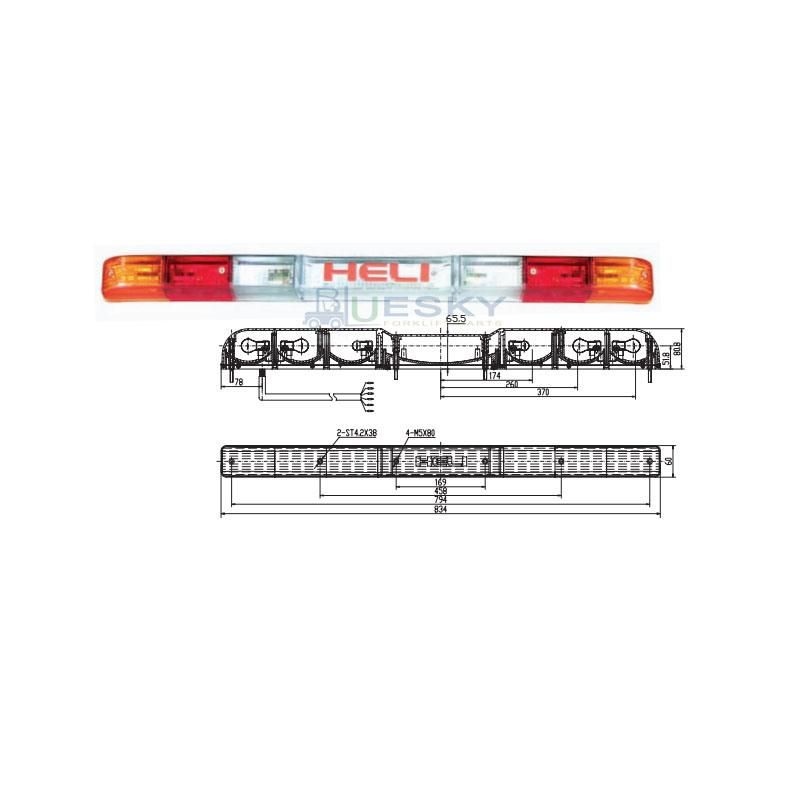 Forklift Parts Forklift Lamp Bfp18041