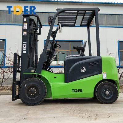 AC Motor Not Adjustable 48V Lithium Electric Forklift 3 Tons