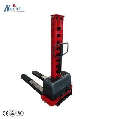 500kg 1300mm Lifting Height Self Loading Electric Pallet Stacker