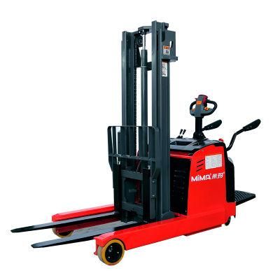 1500kg-2000kg Automatically Decelerate Electric Reach Stacker