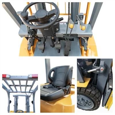 Mini Good Performance 2 Ton Diesel Forklift with Optional Attachment