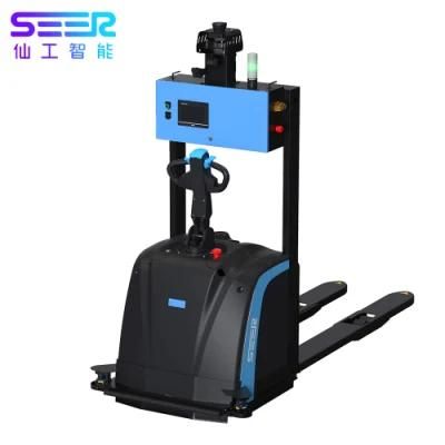 Speed Feedback Laser Slam Electric Forklift with High Quality for Goods Moving, Stacking and Palletizing