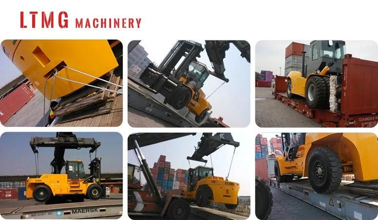 Forklift Loading Containers Large Forklift Chinese 30 Ton Forklift