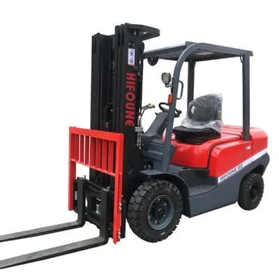 Hifoune Brand 3 Ton 4 Ton Diesel Forklift Truck