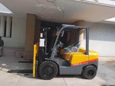 Good Performance 4 Wheels 3 Ton Diesel Forklift